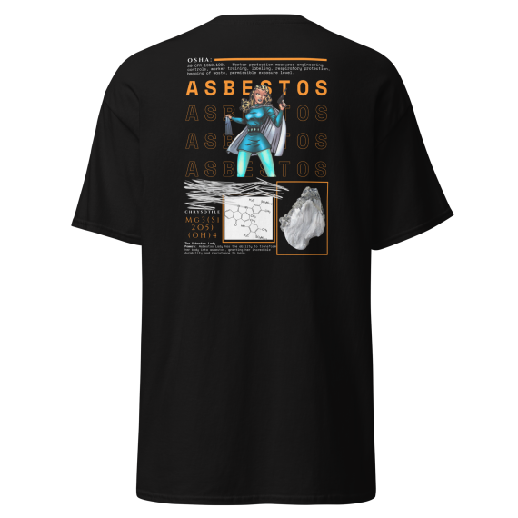 Asbestos Lady Back